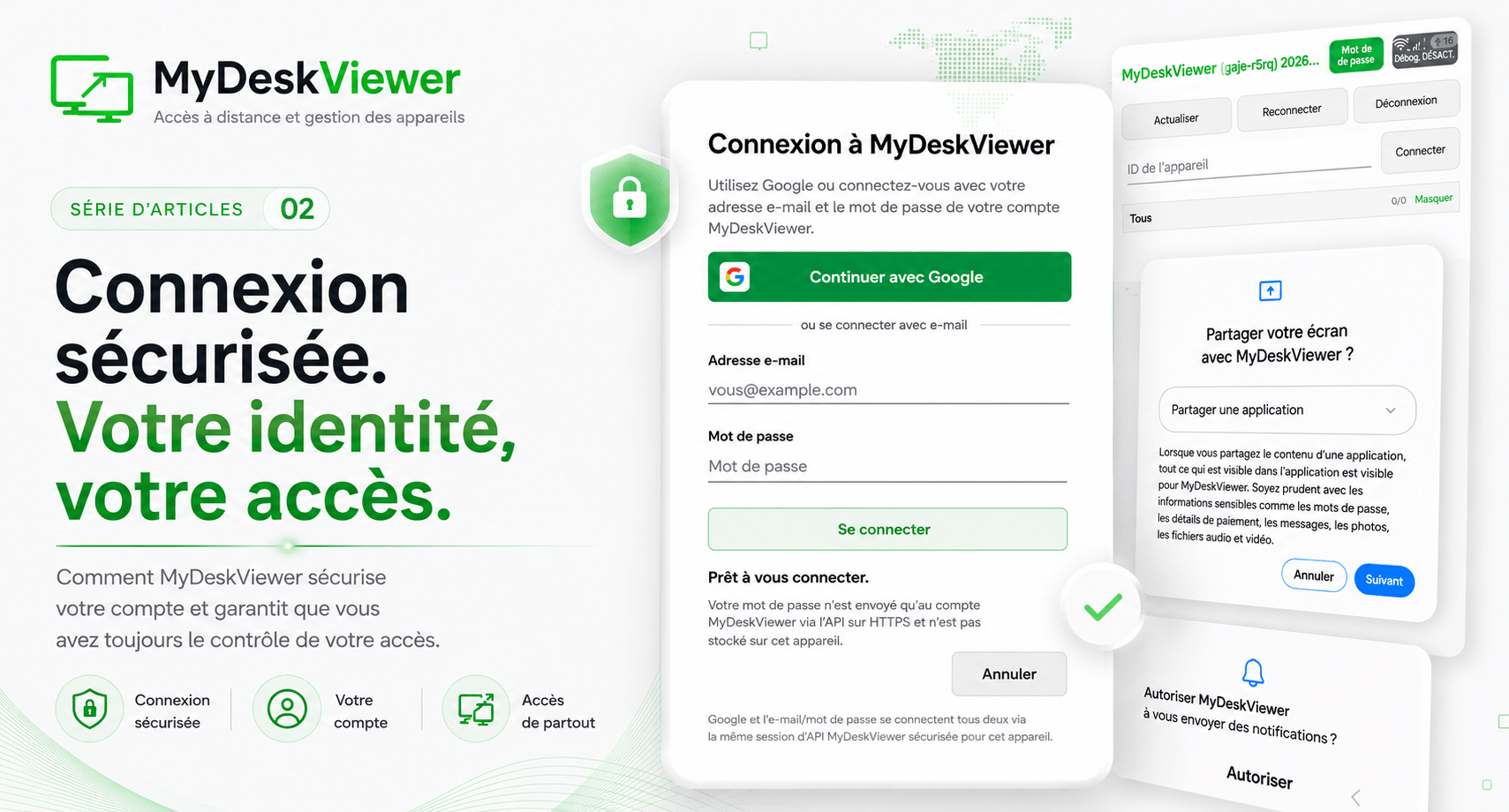 Du simple prototype à une connexion utilisateur sécurisée