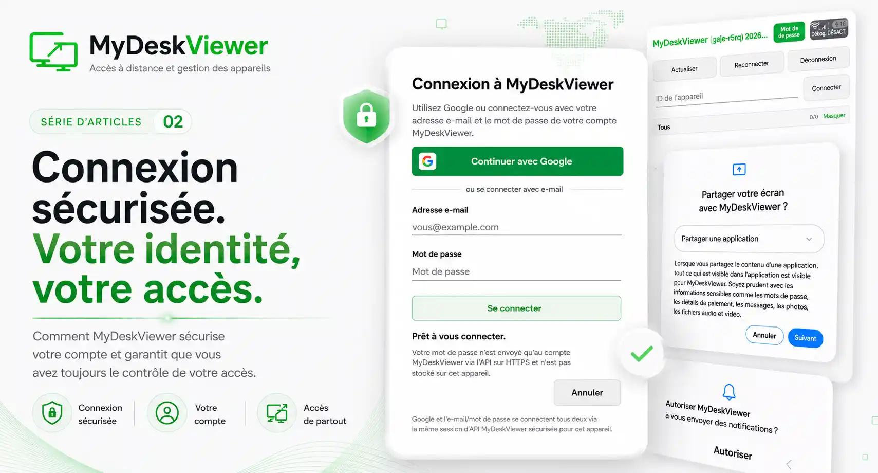 Du simple prototype à une connexion utilisateur sécurisée