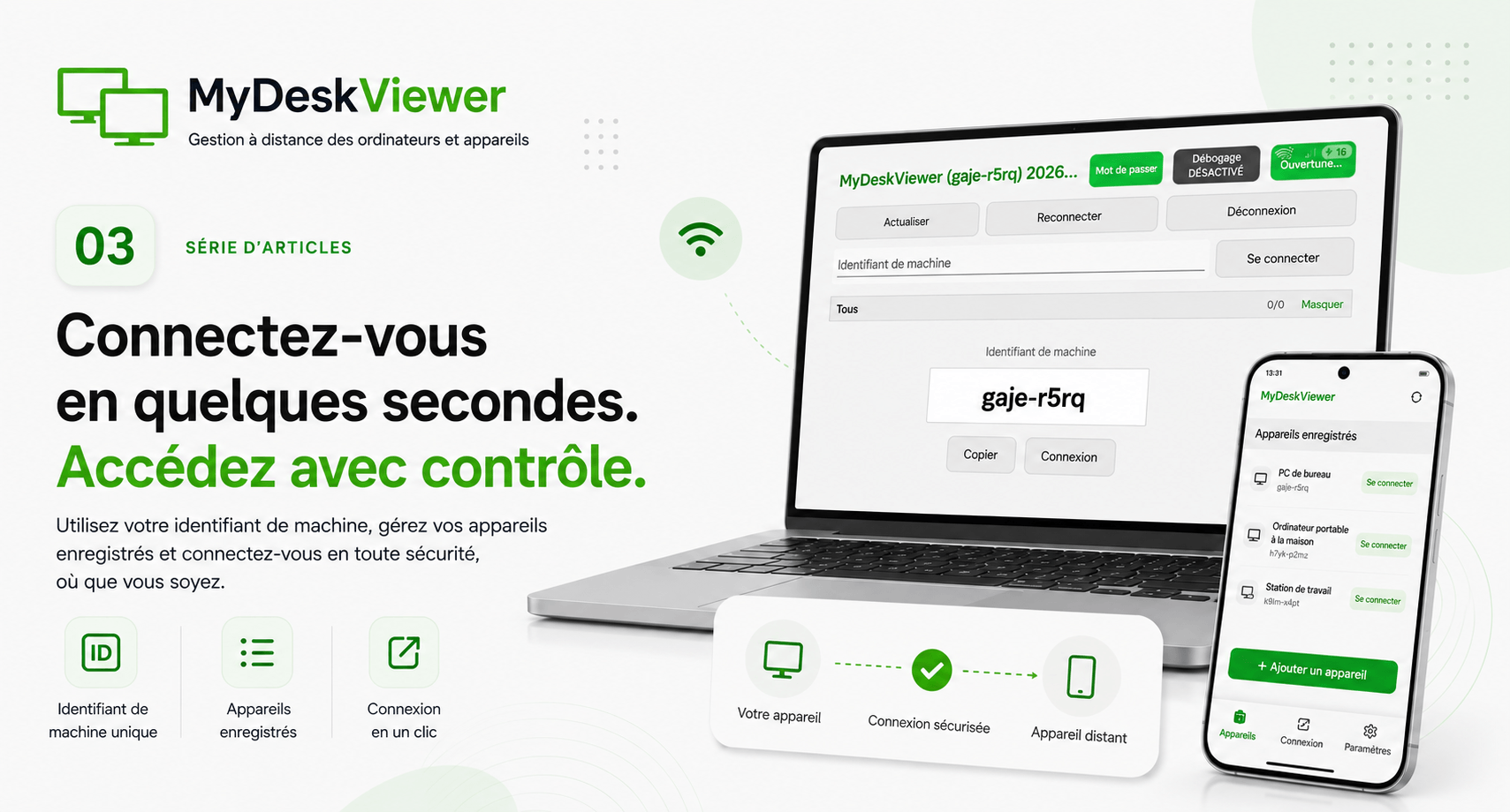 Machine ID, listes d'appareils et connexions réellement pratiques