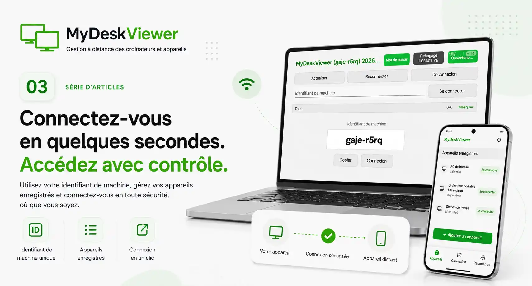 Machine ID, listes d'appareils et connexions réellement pratiques