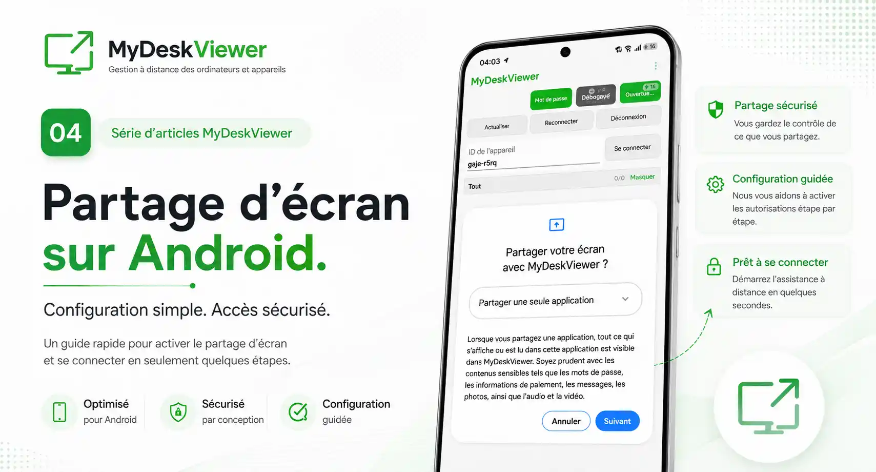 Partage d'écran Android : une fonction plus complexe qu'elle n'en a l'air