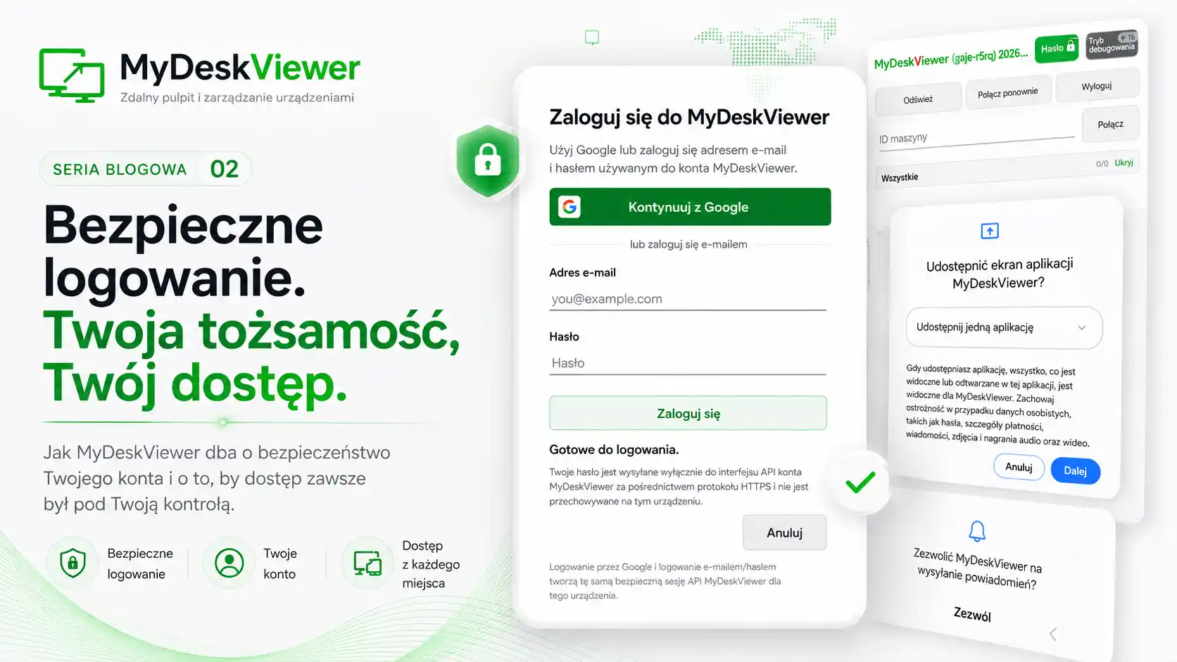 Od prostego prototypu do bezpiecznego logowania