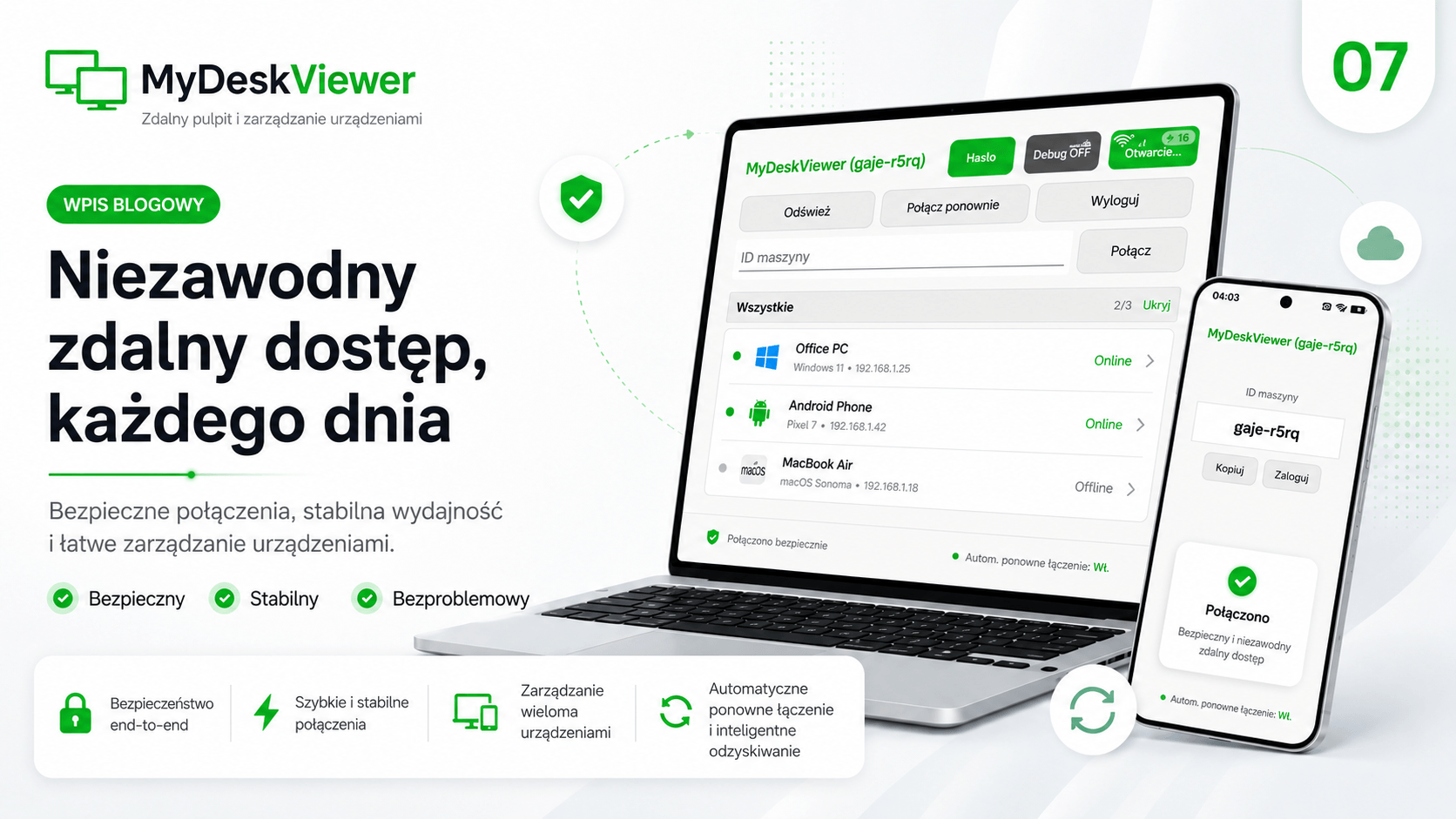 Mniej nowych funkcji, więcej niezawodności